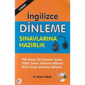 İNGILIZCE DINLEME SINAVLARINA HAZIRLIK CD'LI - EKREM SOLAK