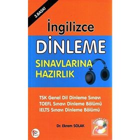 İNGILIZCE DINLEME SINAVLARINA HAZIRLIK CD'LI - EKREM SOLAK