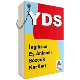 İngilizce Eş Anlamlı Sözcük Kartları-Delta Kültür Yayınları