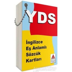 İngilizce Eş Anlamlı Sözcük Kartları-Delta Kültür Yayınları