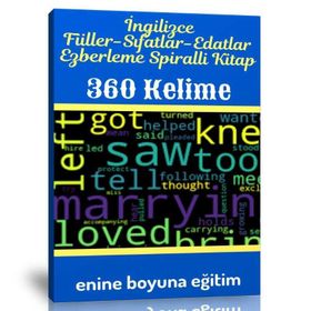 İngilizce Fiiller-Sıfatlar-Edatlar Ezberleme Kitabı Enine Boyuna Eğitim