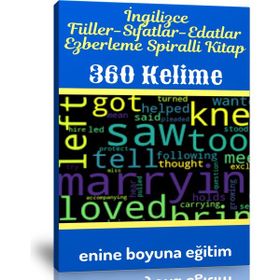 İngilizce Fiiller-Sıfatlar-Edatlar Ezberleme Kitabı Enine Boyuna Eğitim