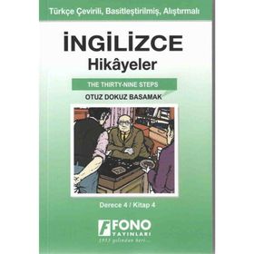 İngilizce Hikayeler - Otuz Dokuz Basamak Fono Yayınları