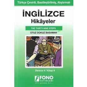 İngilizce Hikayeler - Otuz Dokuz Basamak Fono Yayınları