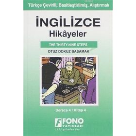 İngilizce Hikayeler - Otuz Dokuz Basamak Fono Yayınları