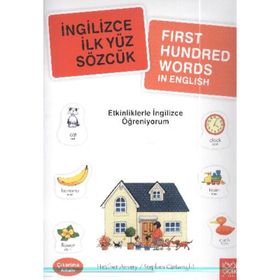 İngilizce İlk Yüz Sözcük Çıkartma Kitabı First Hundred Words in English - Heather Amery - Stephen Cartwright