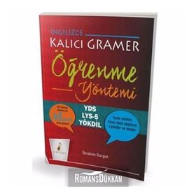 İngilizce Kalıcı Gramer Öğrenme Yöntemi İbrahim Durgut Pelikan Tıp Teknik Yayınları