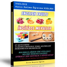 İngilizce Kalıcı Kelime Öğrenme Kodları Enine Boyuna Eğitim