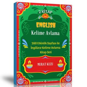 İngilizce Kelime Avlama Kitap Seti 2 Spiralli Kitap Enine Boyuna Eğitim