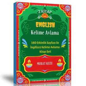 İngilizce Kelime Avlama Kitap Seti 2 Spiralli Kitap Enine Boyuna Eğitim