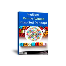 İngilizce Kelime Avlama Seti 4 Kitap Enine Boyuna Eğitim