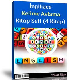 İngilizce Kelime Avlama Seti 4 Kitap Enine Boyuna Eğitim