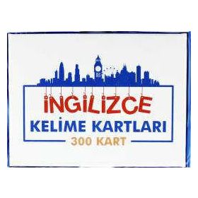 İngilizce Kelime Kartları Mavi Kutu - kollektif