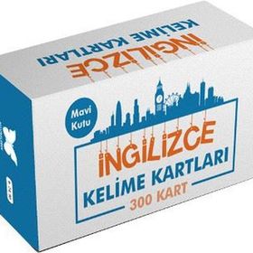 İngilizce Kelime Kartları Mavi Kutu - kollektif