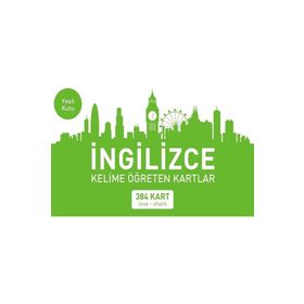 İngilizce Kelime Öğreten Kartlar Yeşil Kutu - Mavi Kelebek Yayınları