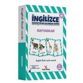 İngilizce Konuşturan Kelimeler Serisi - Hayvanlar - Yeti Kitap
