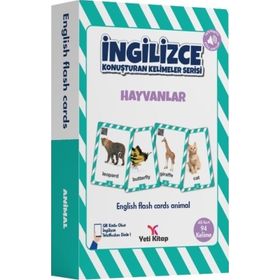 İngilizce Konuşturan Kelimeler Serisi - Hayvanlar - Yeti Kitap