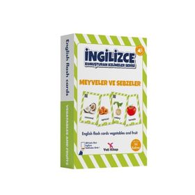 İngilizce Konuşturan Kelimeler Serisi - Meyveler ve Sebzeler - Yeti Kitap