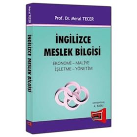 İngilizce Meslek Bilgisi - Meral Tecer Prof. Dr. Meral Tecer