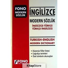 İNGİLİZCE MODERN SÖZLÜK İNGİLİZCE-TÜRKÇE / TÜRKÇE-İNGİLİZCE - KOLLEKTIF