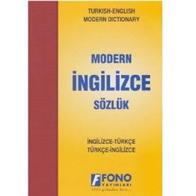 İNGİLİZCE MODERN SÖZLÜK İNGİLİZCE-TÜRKÇE / TÜRKÇE-İNGİLİZCE - KOLLEKTIF