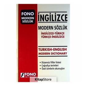 İNGİLİZCE MODERN SÖZLÜK İNGİLİZCE-TÜRKÇE / TÜRKÇE-İNGİLİZCE - KOLLEKTIF