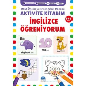 İngilizce Öğreniyorum 3+4+5 Yaş - Gamze Dokumacı