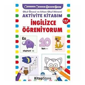 İngilizce Öğreniyorum 3+4+5 Yaş - Gamze Dokumacı