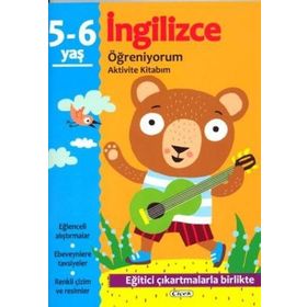 İngilizce Öğreniyorum 5-6 Yaş Aktivite Kitabım - kollektif