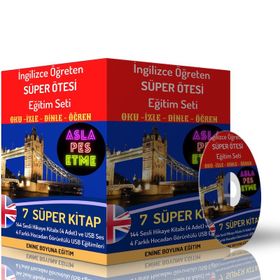 İngilizce Öğreten Süper Ötesi Eğitim Seti Enine Boyuna Eğitim