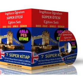 İngilizce Öğreten Süper Ötesi Eğitim Seti Enine Boyuna Eğitim