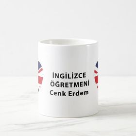 İngilizce Öğretmeni Kupa Bardak
