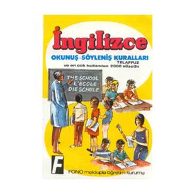 İNGİLİZCE OKUNUŞ-SÖYLENİŞ KURALLARI TELAFUZ VE EN ÇOK KULLANILAN 2000 SÖZCÜK - ŞÜKRÜ MERİÇ