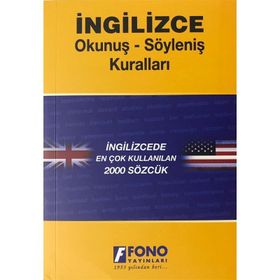 İNGİLİZCE OKUNUŞ-SÖYLENİŞ KURALLARI TELAFUZ VE EN ÇOK KULLANILAN 2000 SÖZCÜK - ŞÜKRÜ MERİÇ