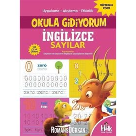 İngilizce Sayılar-Okula Gidiyorum-Kolektif