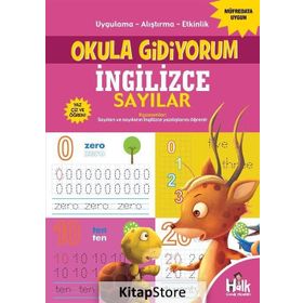 İngilizce Sayılar-Okula Gidiyorum-Kolektif