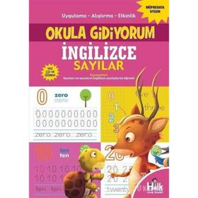 İngilizce Sayılar-Okula Gidiyorum-Kolektif
