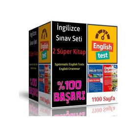 İngilizce Sınavlarına Hazırlık Seti 2 Süper Kitap Enine Boyuna Eğitim