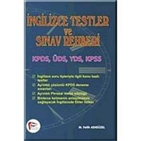 İNGİLİZCE TESTLER VE SINAV REHBERI KPDS, ÜDS, YDS, KPSS - M. FATIH ADIGÜZEL