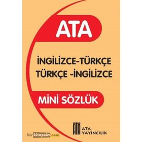 İngilizce Türkçe Sözlük - Ata Yayıncılık