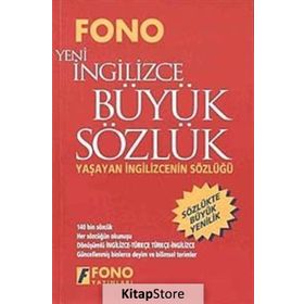İngilizce - Türkçe - Türkçe - Yeni İngilizce Büyük Sözlük - Ali Bayram Birsen Çankaya Gordon Jones