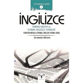 İngilizce Yabancı Medya ve Formal İngilizce Terimleri - Kollektif