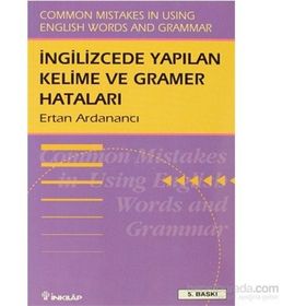 İNGİLİZCE'DE YAPILAN KELIME VE GRAMER HATALARI - ERTAN ARDANANCI