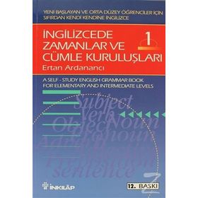 İNGİLİZCE'DE ZAMANLAR VE CÜMLE KURULUŞLARI 1 - ERTAN ARDANANCI