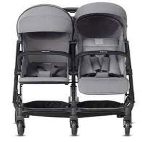 Inglesina Twin Sketch Gri İkiz Bebek Arabası