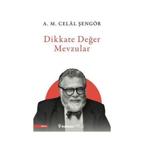 İnkılap Kitabevi A. M. Celal Şengör Dikkate Değer Mevzular
