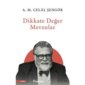 İnkılap Kitabevi A. M. Celal Şengör Dikkate Değer Mevzular
