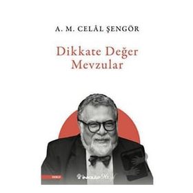 İnkılap Kitabevi A. M. Celal Şengör Dikkate Değer Mevzular