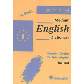 İnkılap Kitabevi Türkçe İngilizce Medium English Dictionary