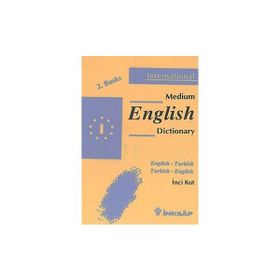 İnkılap Kitabevi Türkçe İngilizce Medium English Dictionary